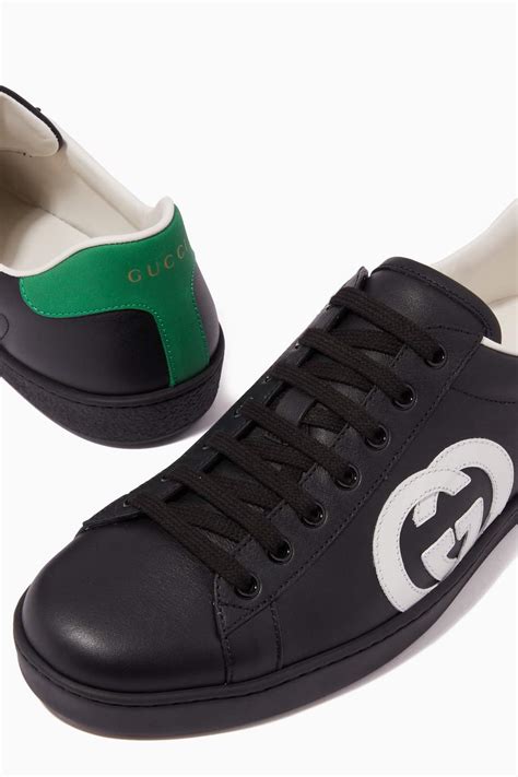 gucci ace mens sneakers|gucci ace sneakers interlocking g.